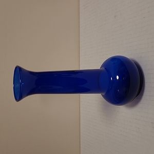 Beautiful Vintage Colbalt Blue Glass Vase